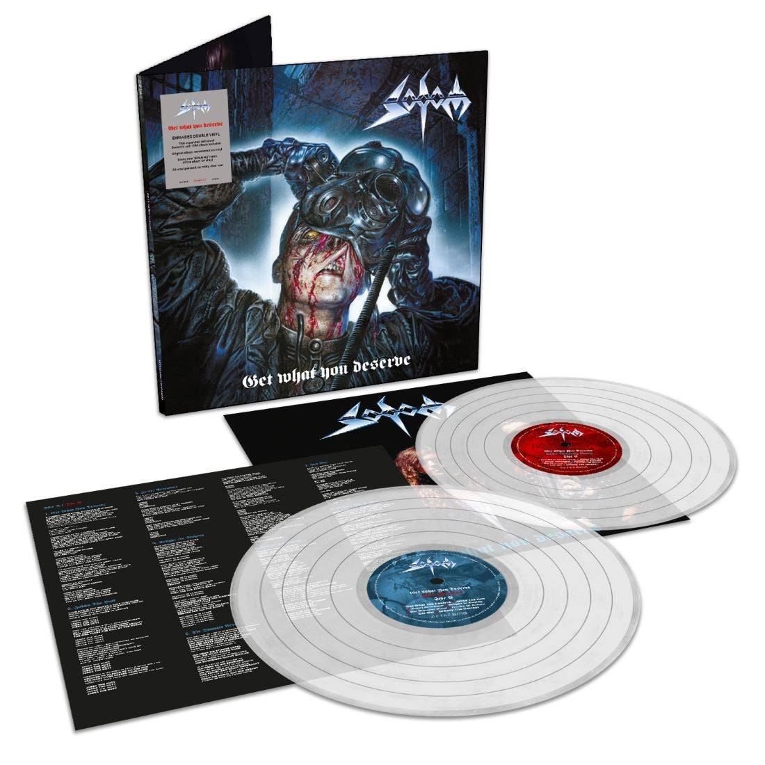 Sodom Get What You Deserve cream white translucent  2LP 430470