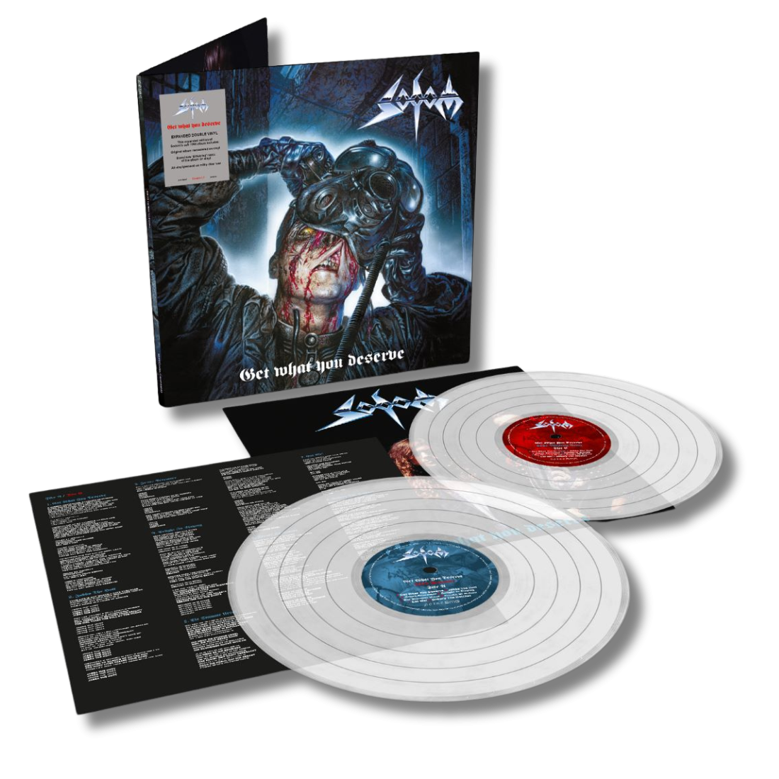 Sodom Get What You Deserve cream white translucent  2LP 447836