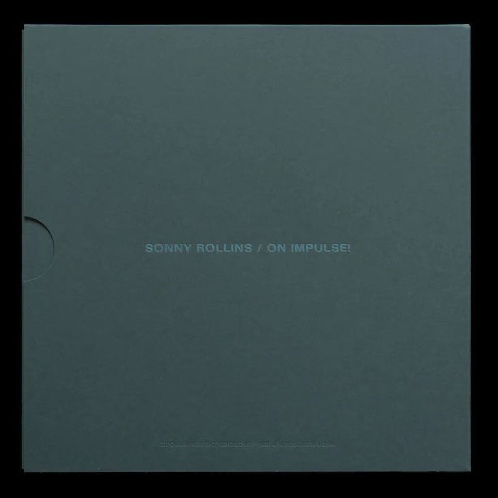 Sonny Rollins On Impulse! Hand-Cut LP Mastercut Record 417840