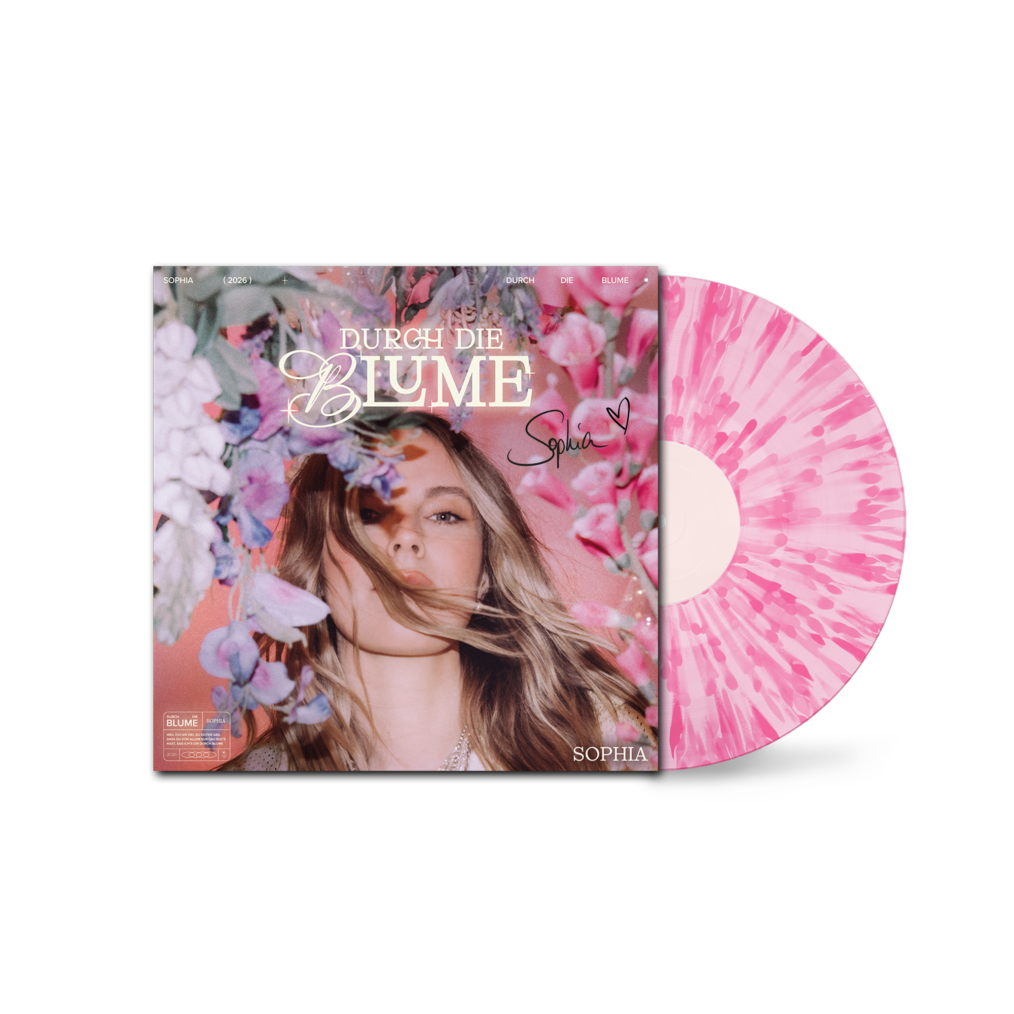 Sophia Durch Die Blume Ltd. Splatter-Vinyl (signiert) 422498