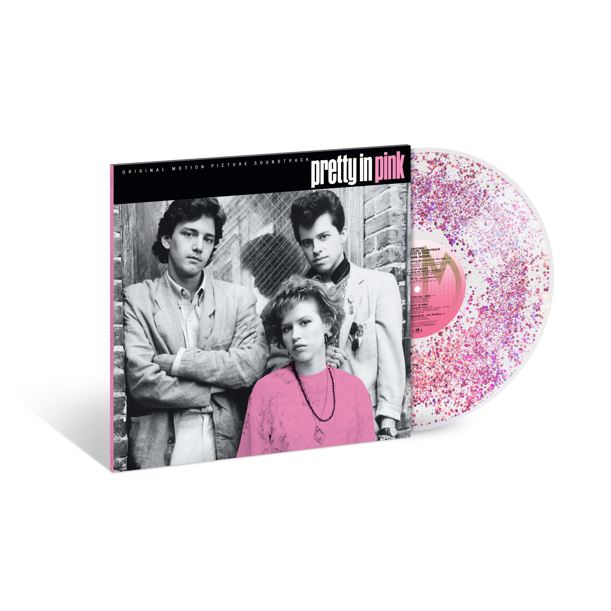 Soundtrack  Pretty In Pink 40th Anniversary - 1LP Glitter Filled Vinyl 456619