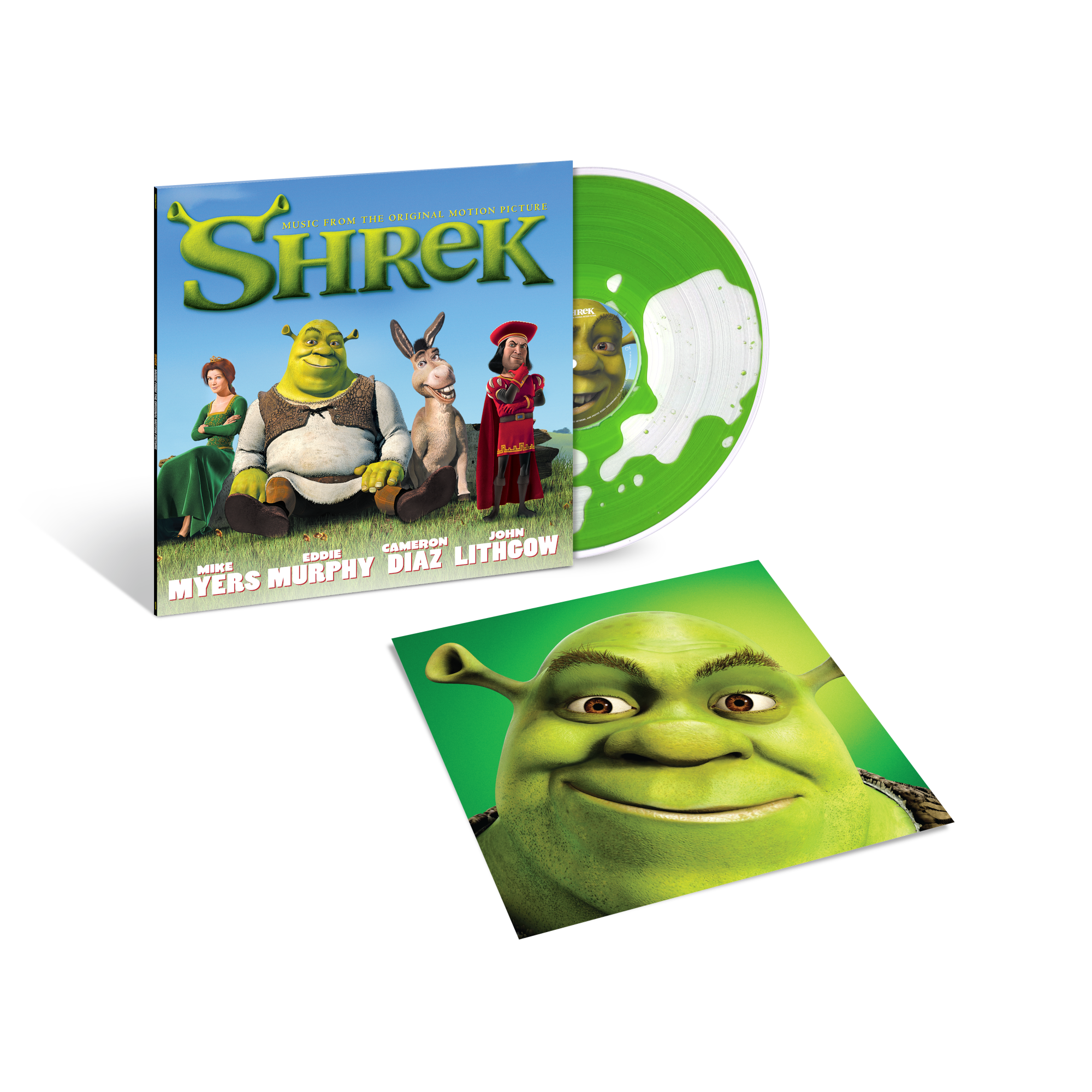 Soundtrack Shrek  25th Anniversary Green Swamp Juice Liquid-Filled LP 455605