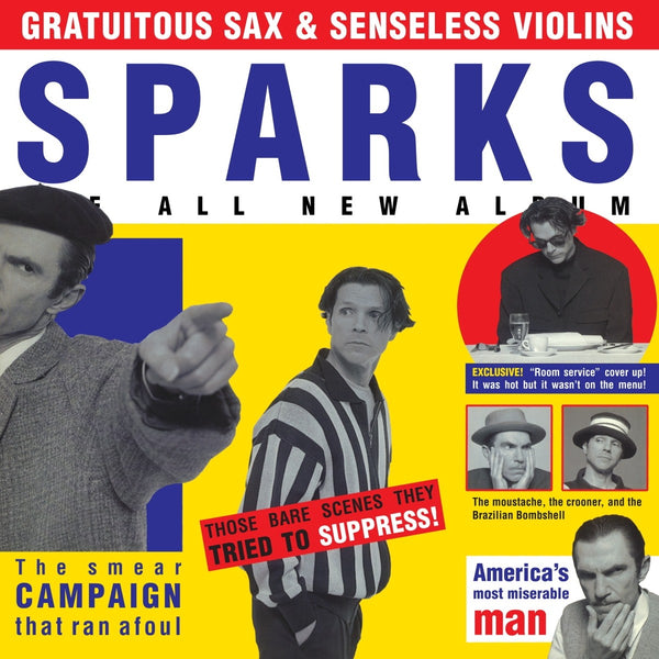 Sparks - Gratuitous Sax & Senseless Violins (Vinyl)