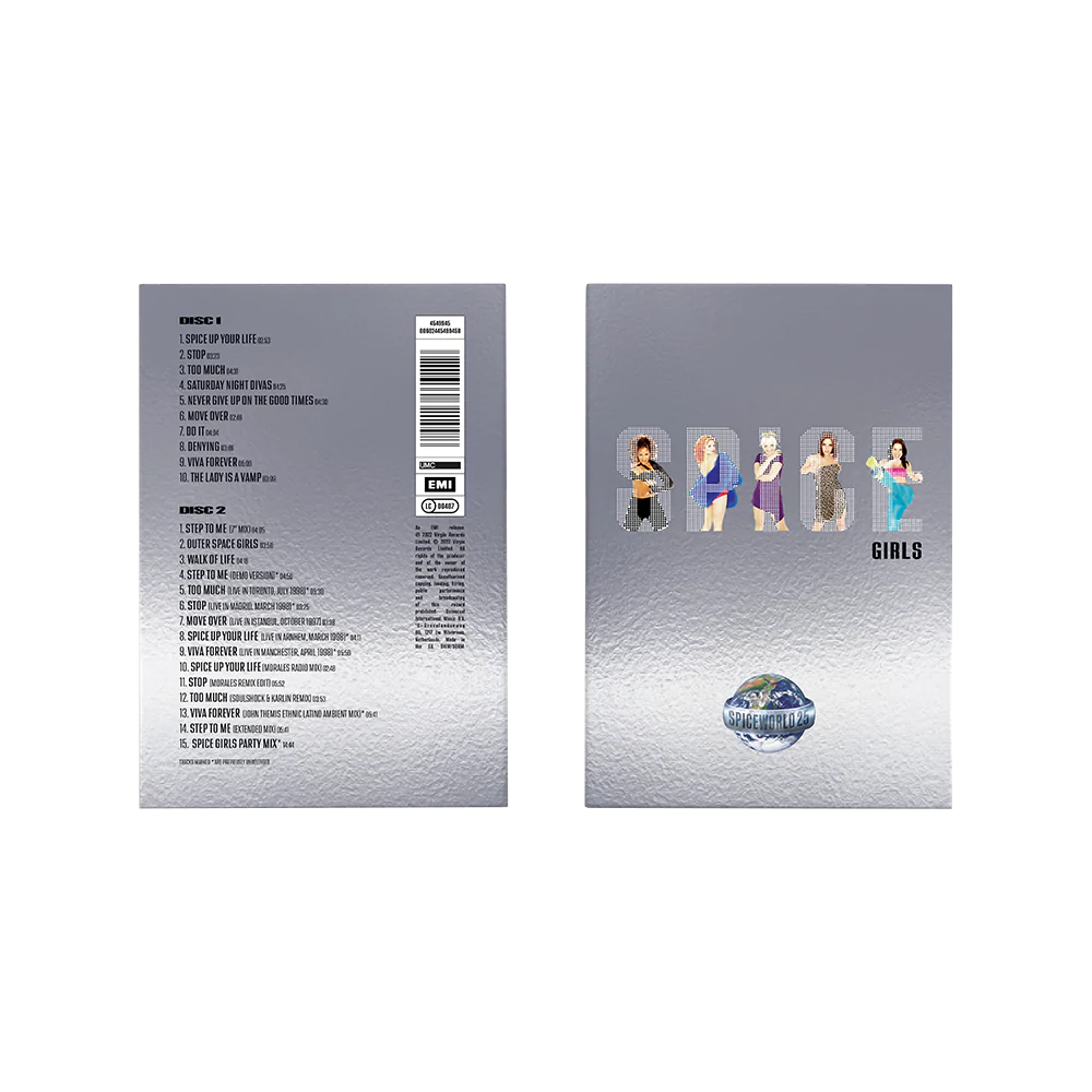 Spice Girls Spiceworld Ltd. 2CD + Hardback Book 246353