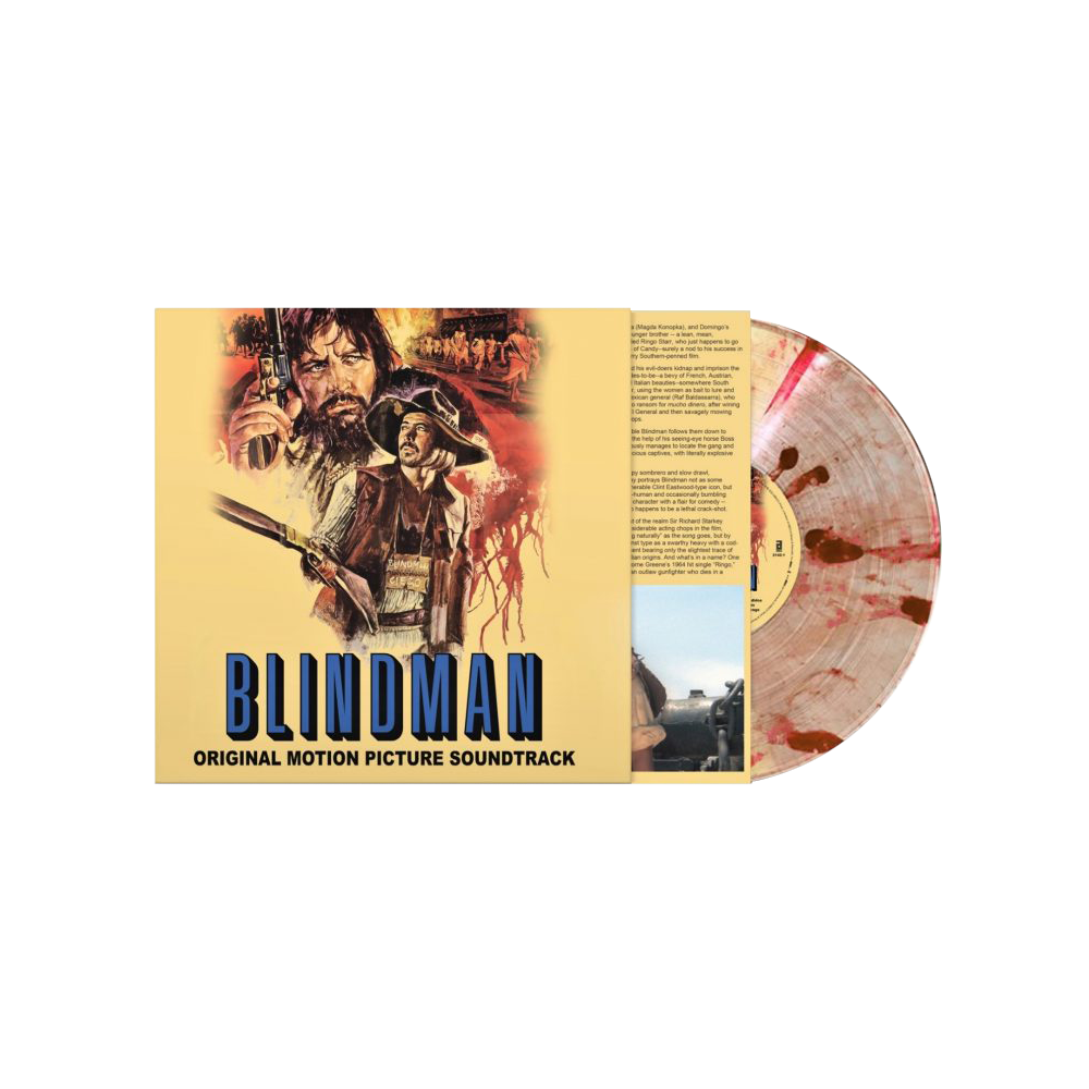 Stelvio Cipriani Blindman Limited Splatter Vinyl LP 315737