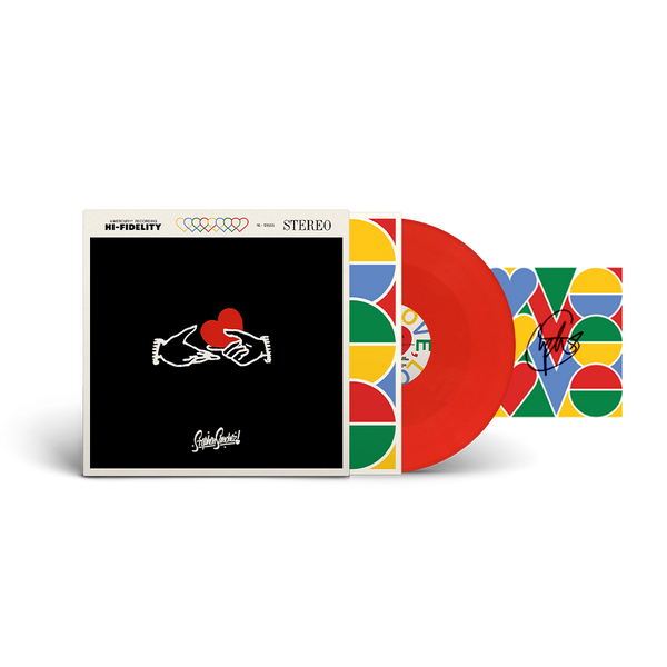 Stephen Sanchez - LOVE, LOVE, LOVE (Brick Red Vinyl + Signed Art Card Bundle)