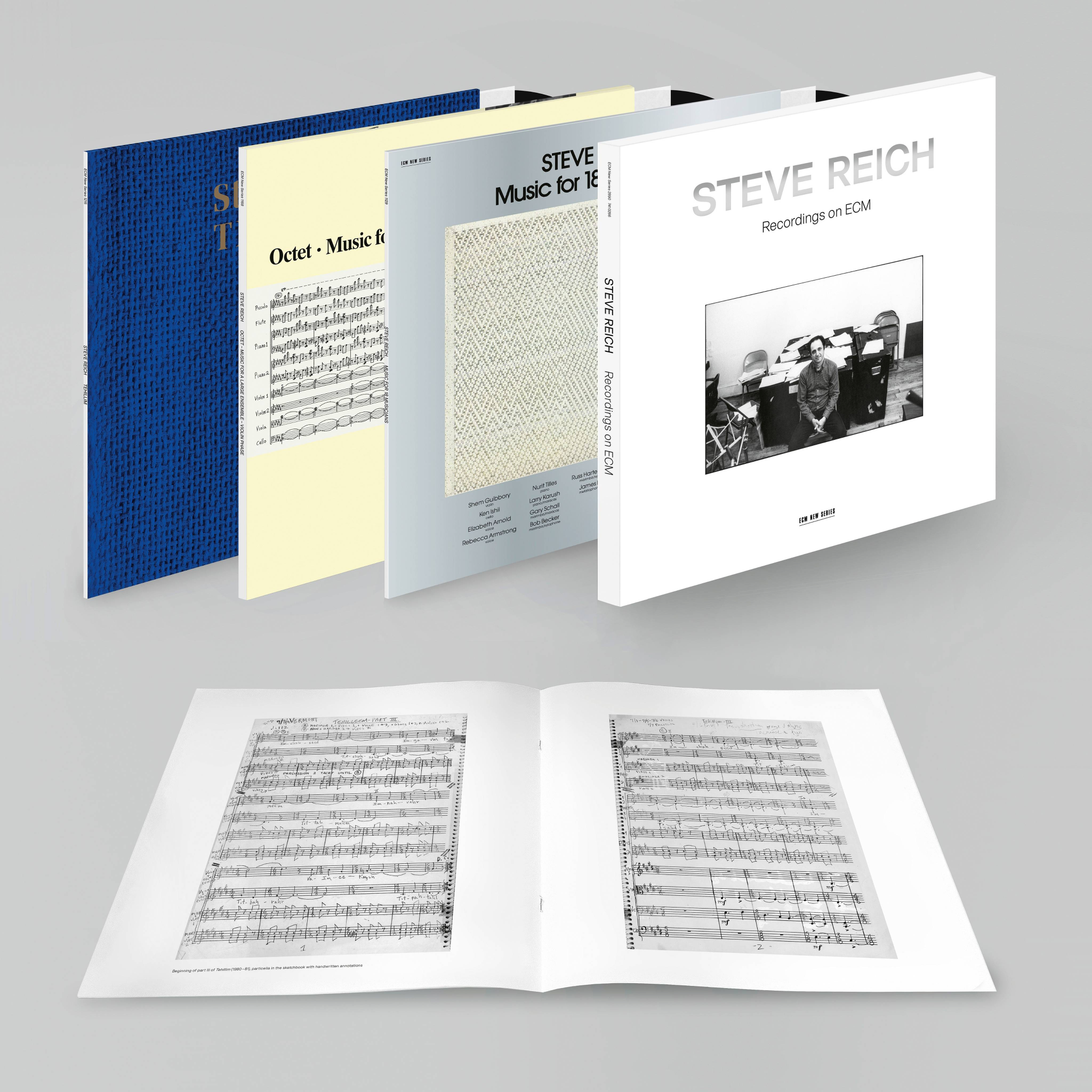 Steve Reich & Various Steve Reich: Recordings on ECM 3LP  454235