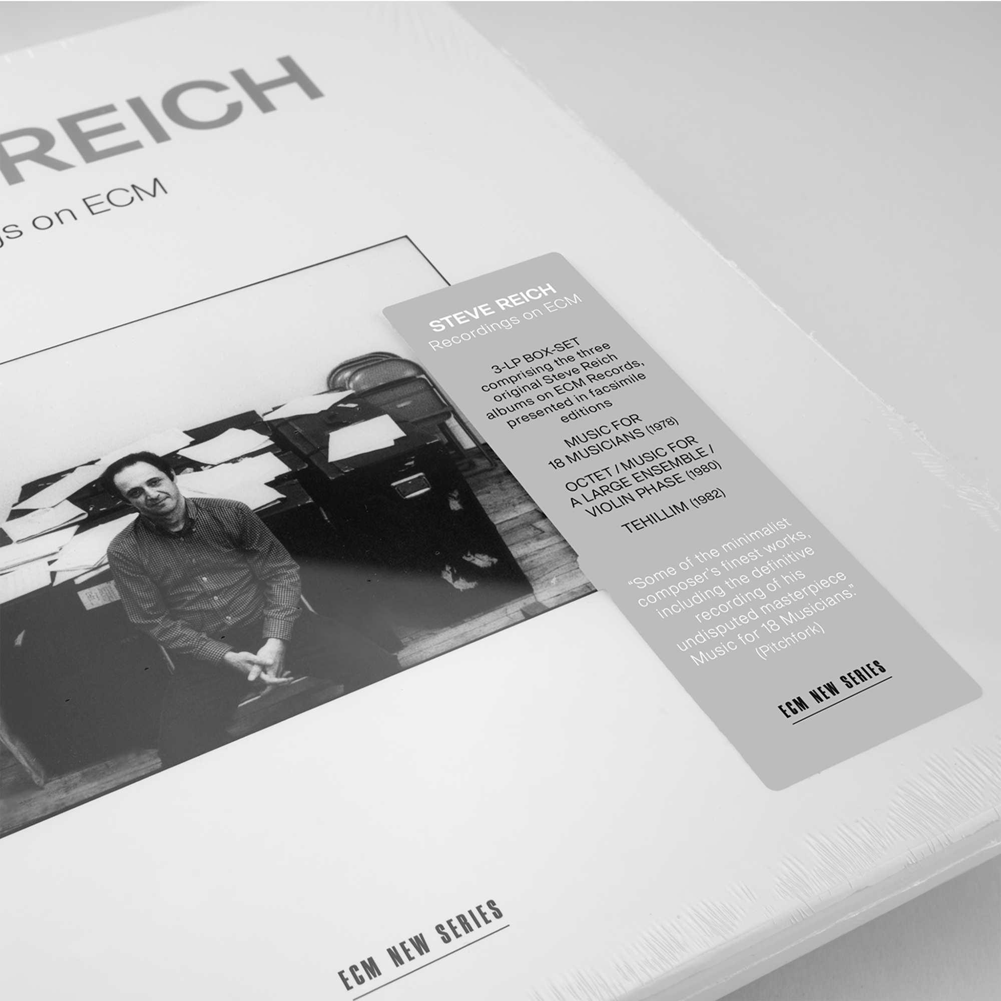 Steve Reich & Various Steve Reich: Recordings on ECM 3LP  454251
