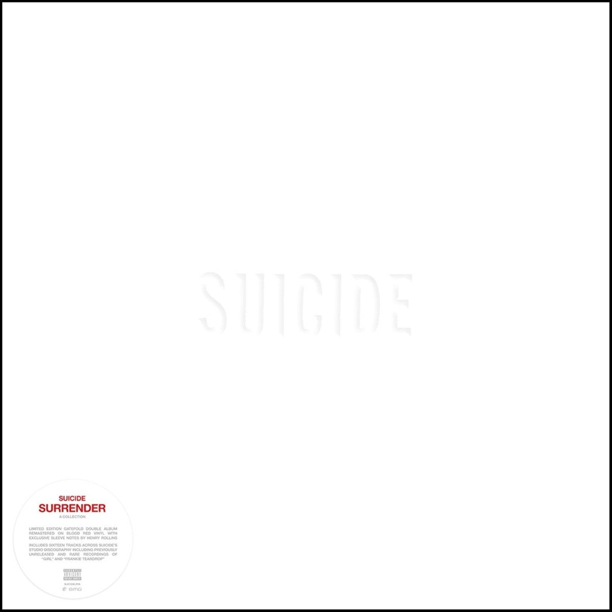 Suicide Surrender:A Collection Vinyl 426818