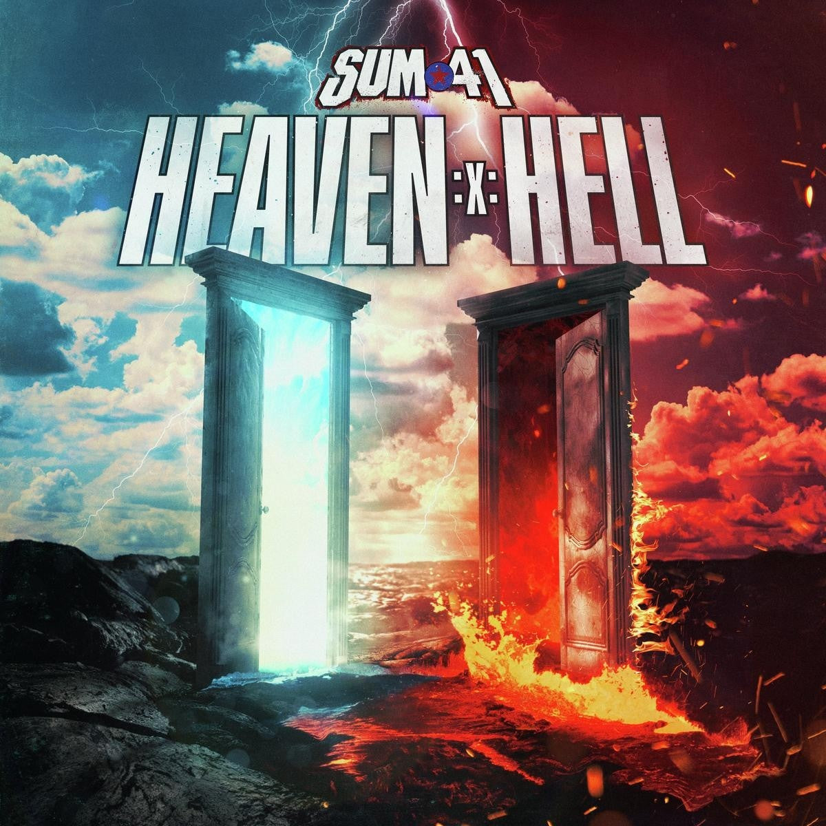 Sum 41 Heaven :x: Hell(Blue Vinyl) Vinyl 426828