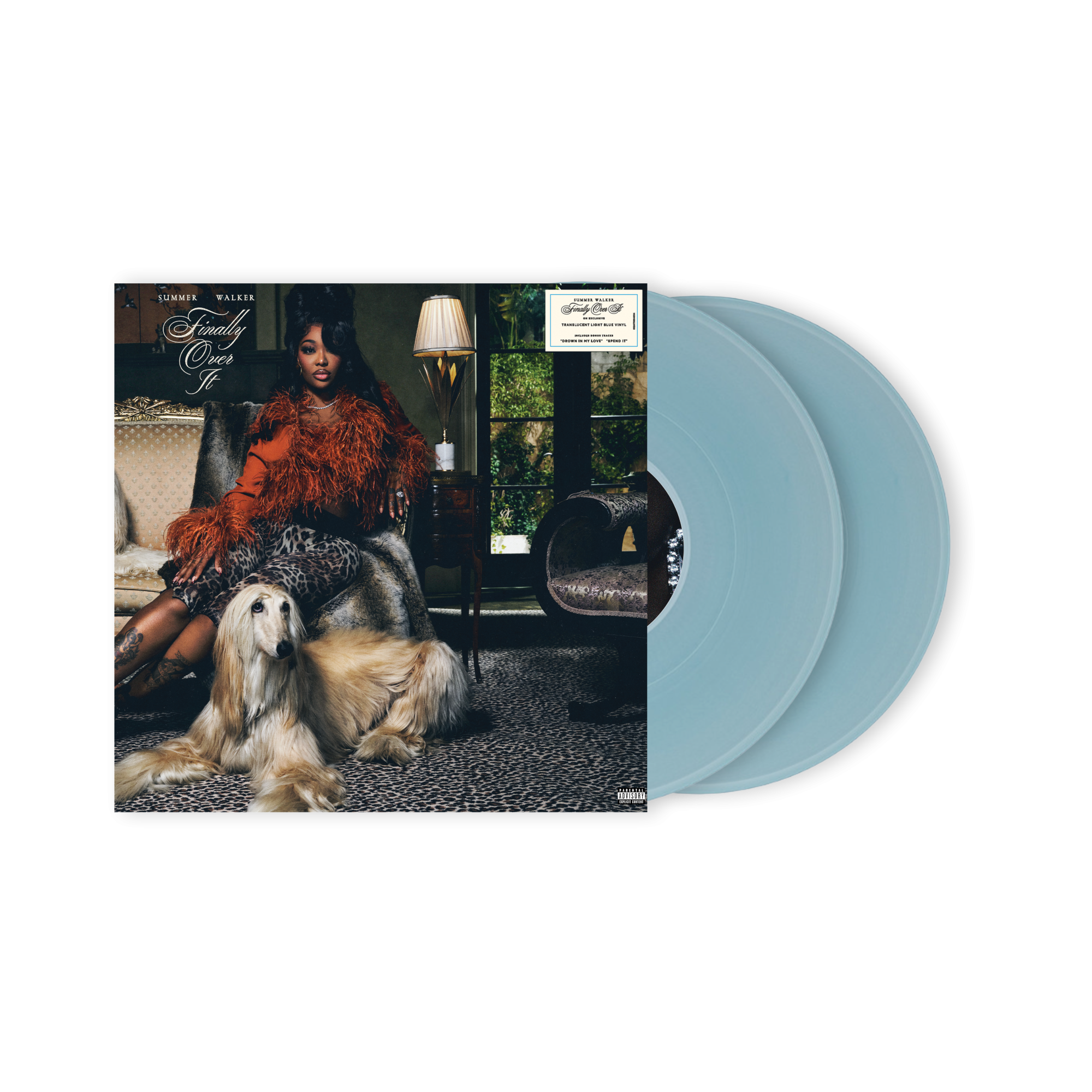 Summer Walker Finally Over It: For Better Edition STANDARD TRANSLUCENT LIGHT BLUE VINYL 425262