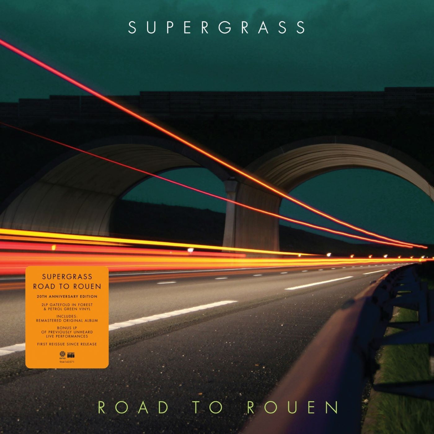 Supergrass Road to Rouen (20th Anniversary Edition) Green 2LP 418754