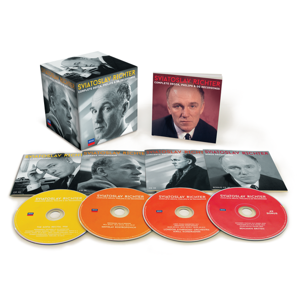 Sviatoslav Richter - Sviatoslav Richter: Complete Decca, Philips & DG Recordings (51CD)