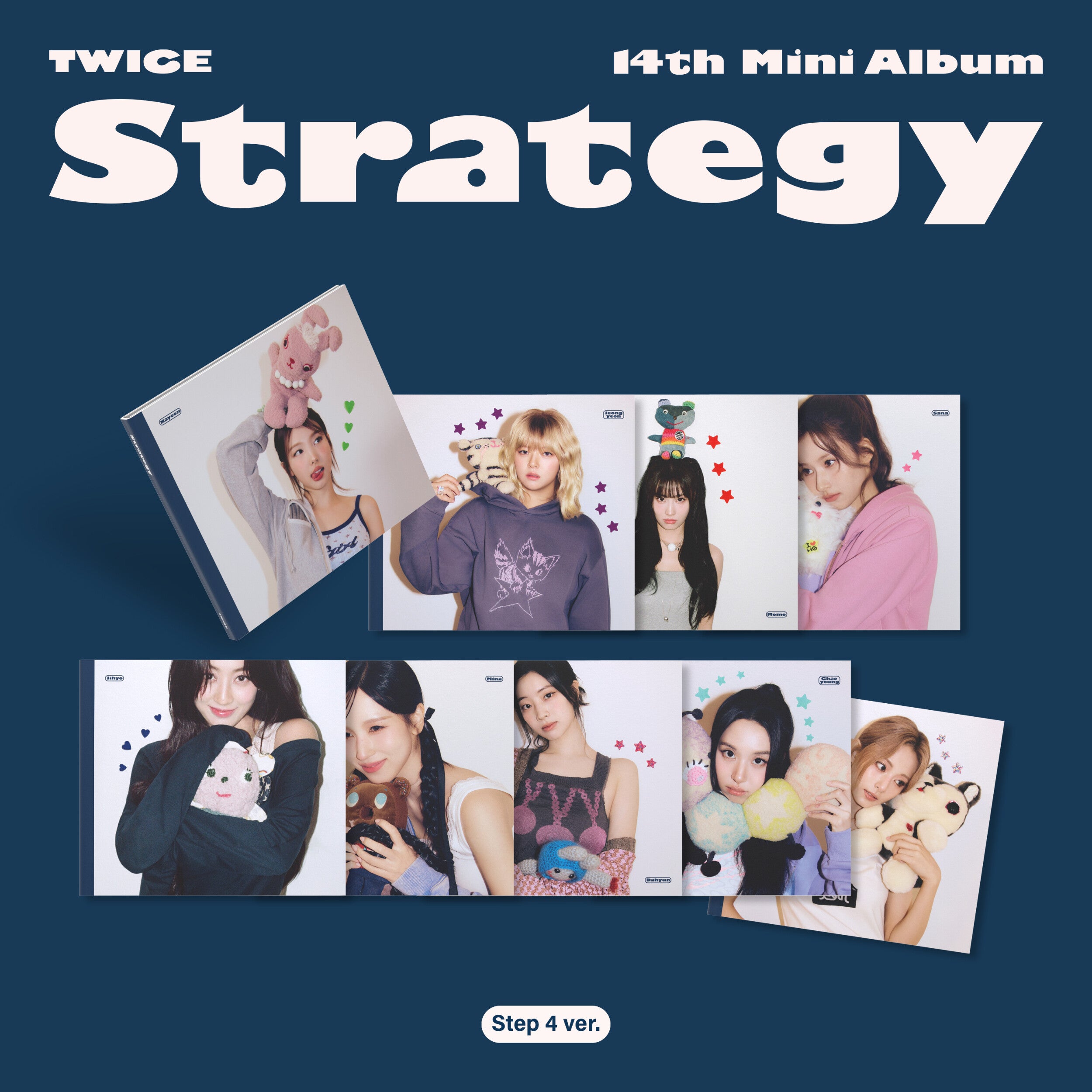 TWICE STRATEGY Digi. (Step 4 ver.) CD 390730