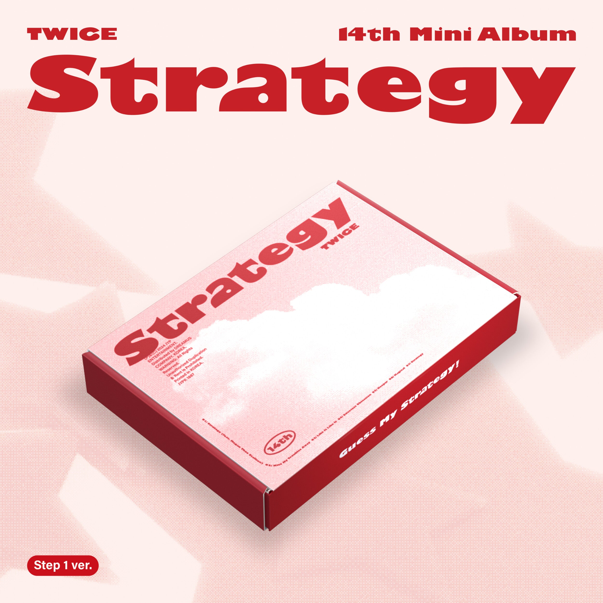 TWICE STRATEGY (Step 1 ver.) CD 390721