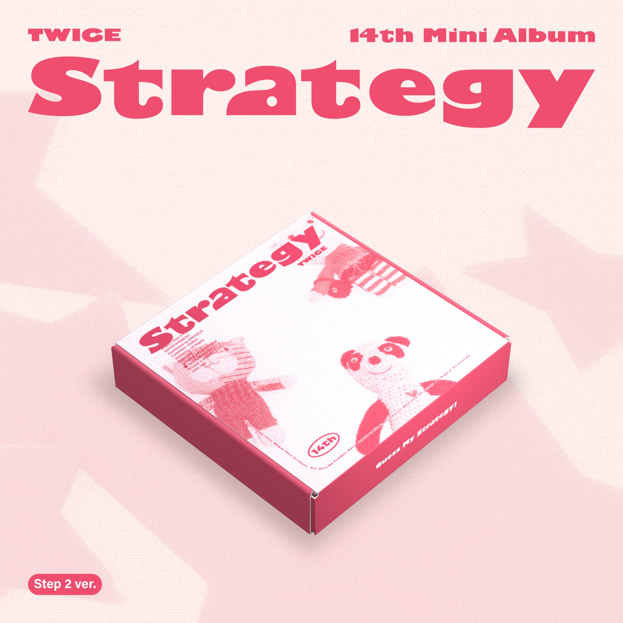 TWICE STRATEGY (Step 2 ver.) CD 390724