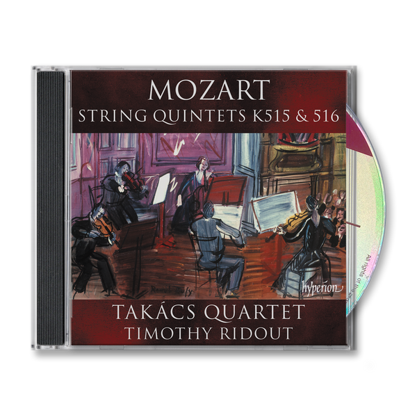 Takács Quartet, Timothy Ridout - Mozart: String Quintets K515 & 516 (1CD)