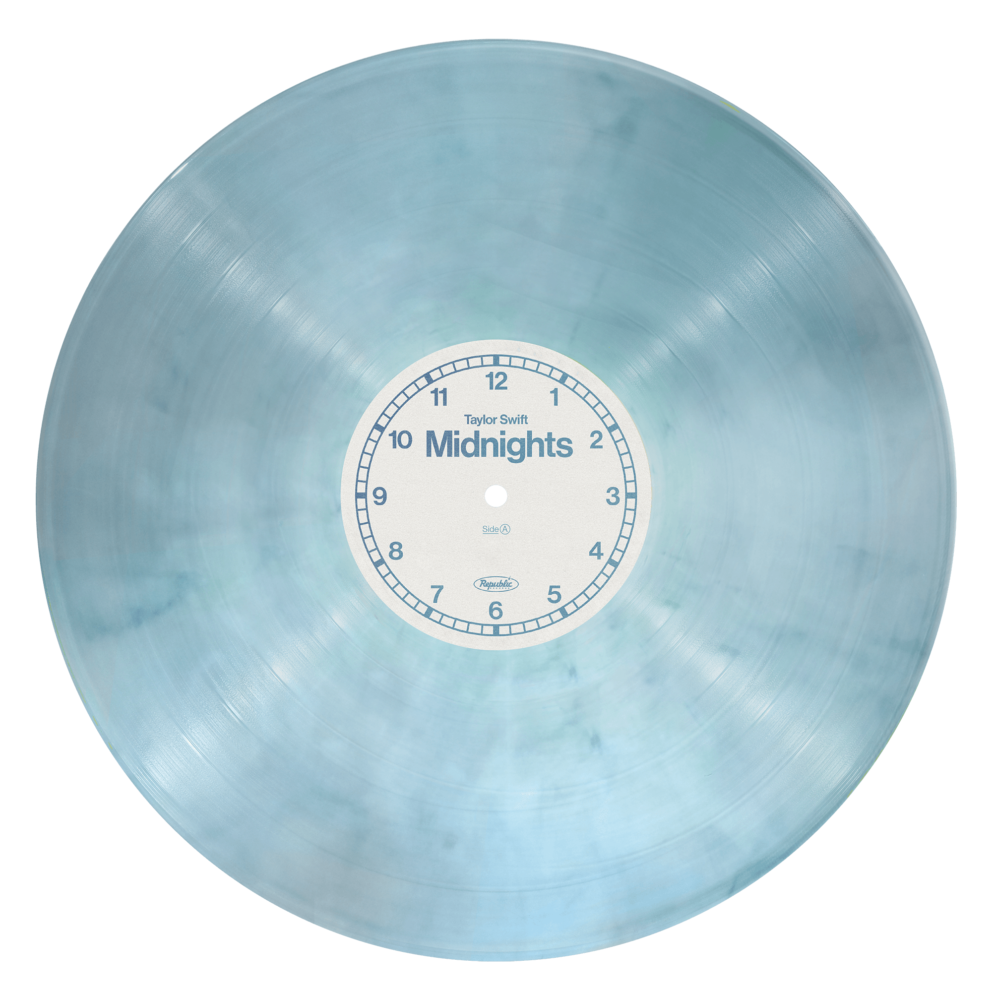Taylor Swift Midnights: Moonstone Blue Marbled Edition Vinyl Vinyl 363619