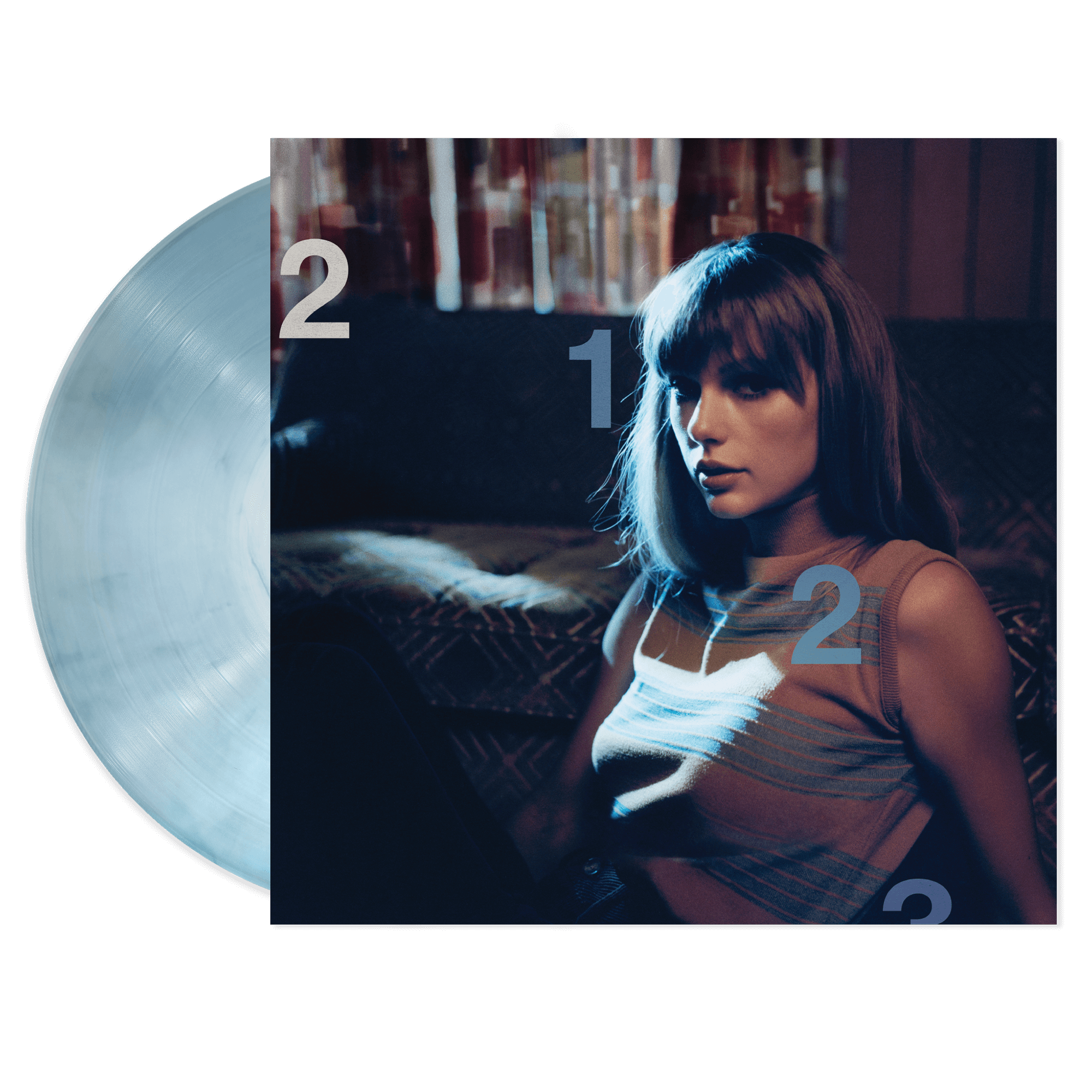 Taylor Swift Midnights: Moonstone Blue Marbled Edition Vinyl Vinyl 363616