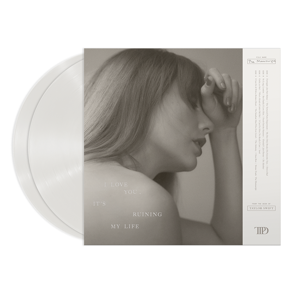 Taylor Swift The Tortured Poets Department Vinyl + Bonus Track “The Manuscript” Vinyl 356867