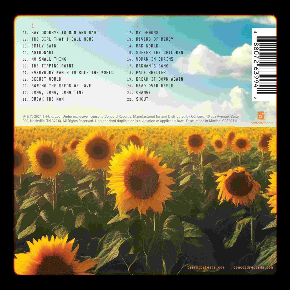 Tears For Fears Songs For A Nervous Planet 2LP 377317