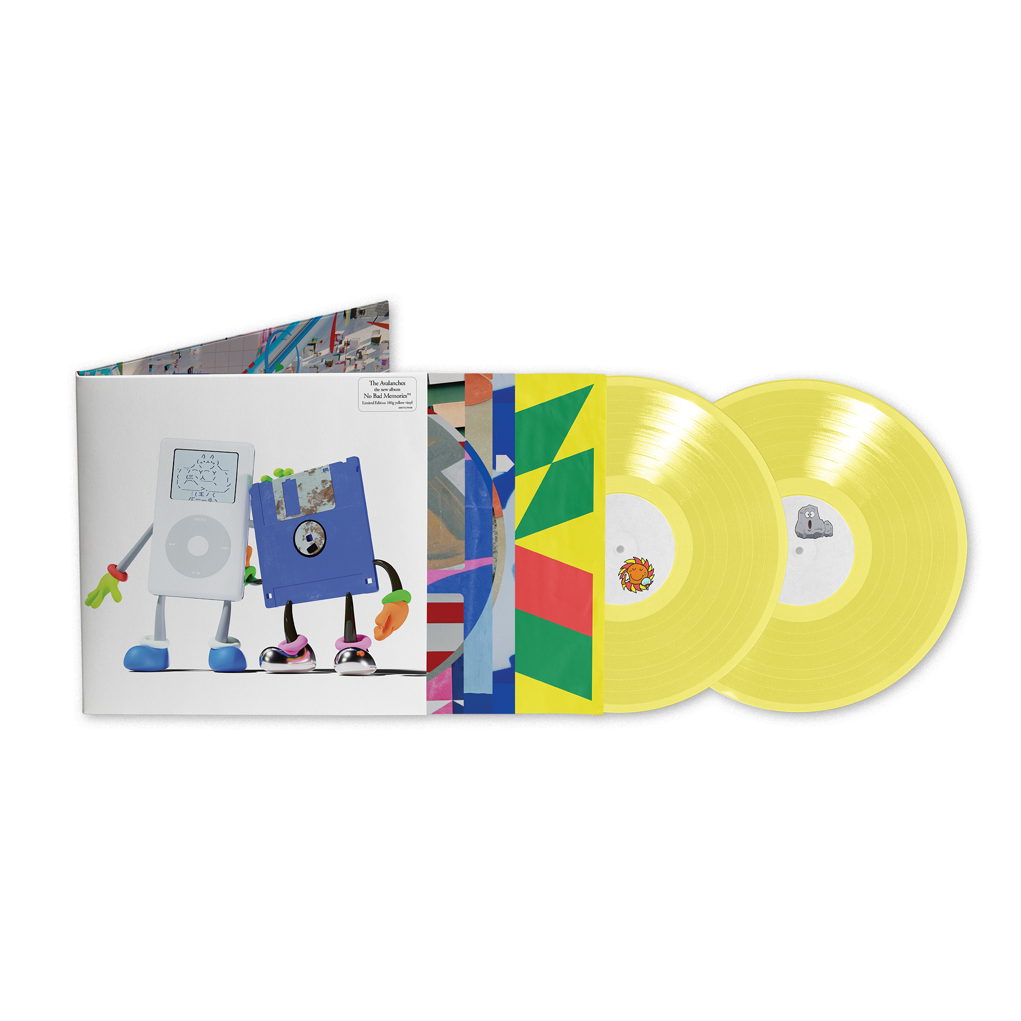 The Avalanches 'No Bad Memories' Limited Edition Yellow 2LP 455159
