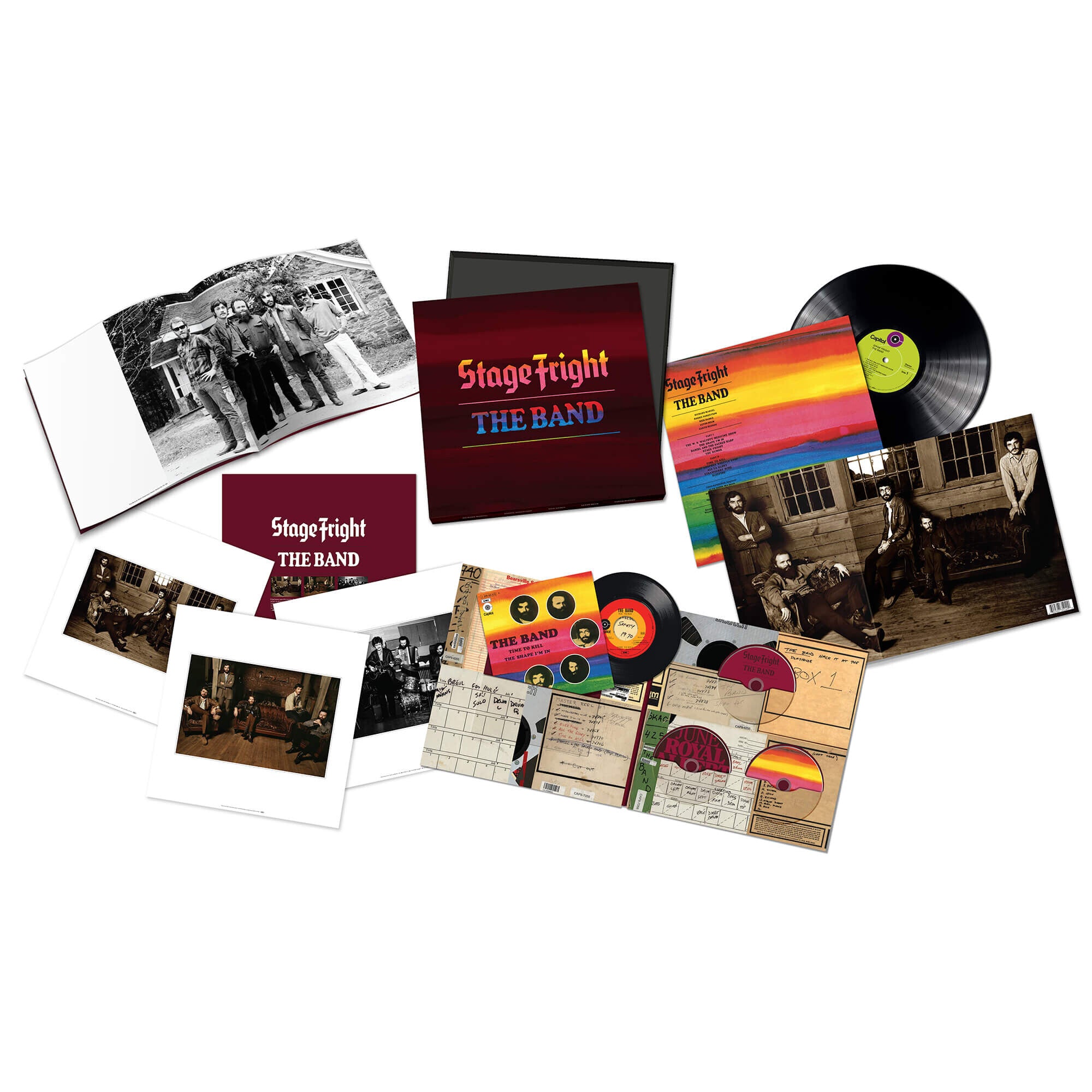 The Band Stage Fright - 50th Anniversary (Ltd. Super Deluxe Boxset) Boxset 183535