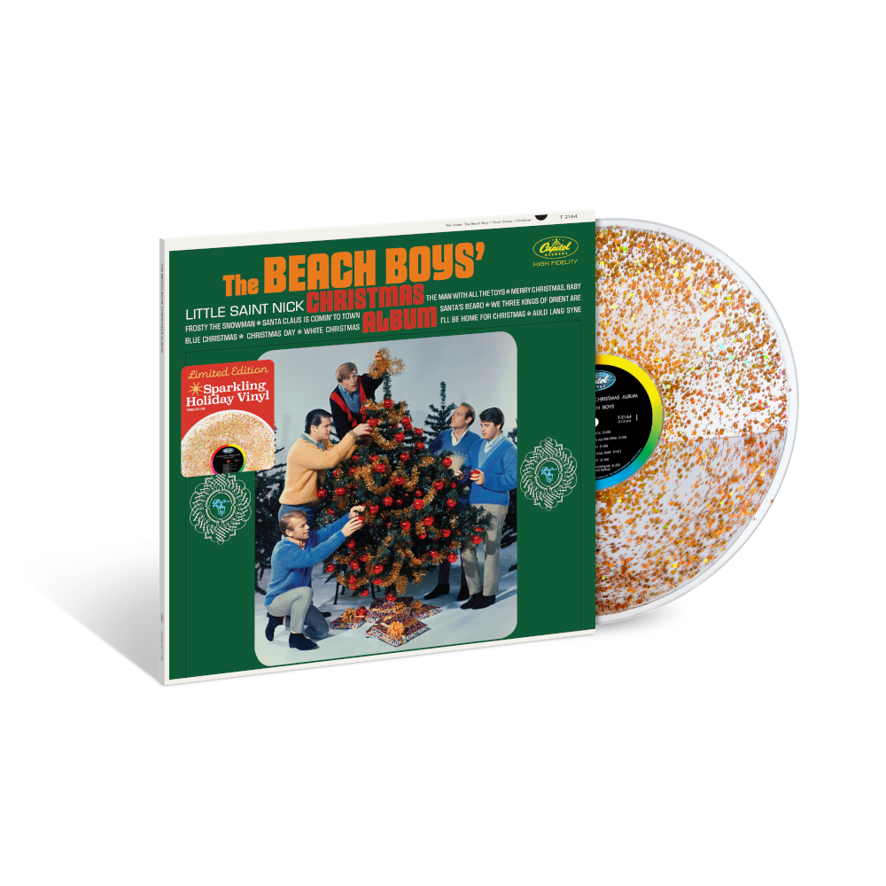The Beach Boys Christmas Album Exclusive Limited Sparkling Holiday Liquid-Filled Vinyl LP 462587