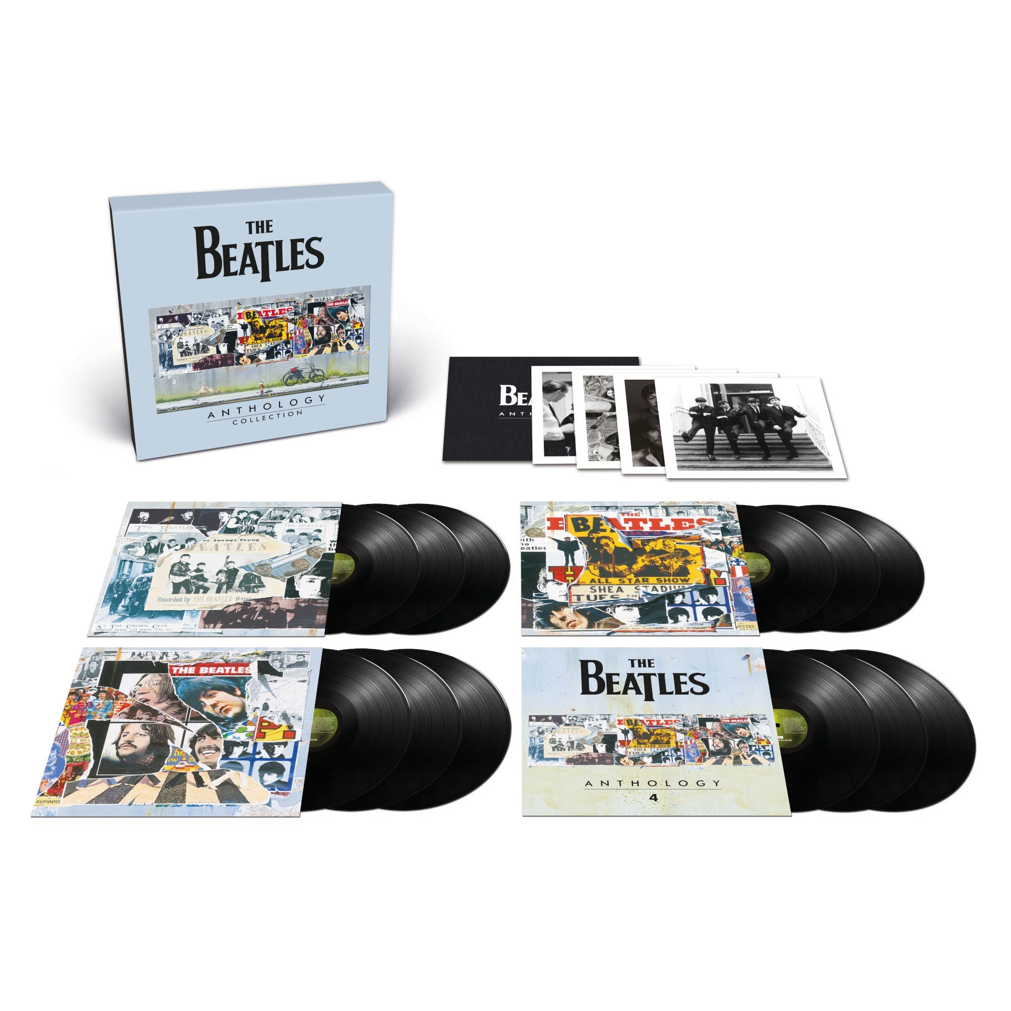 The Beatles Anthology Collection (2025 Edition) + Limited, Numbered Photo Art Card Set: 12LP Boxset Limited, Numbered Photo Art Card Set: 12LP Boxset 419172