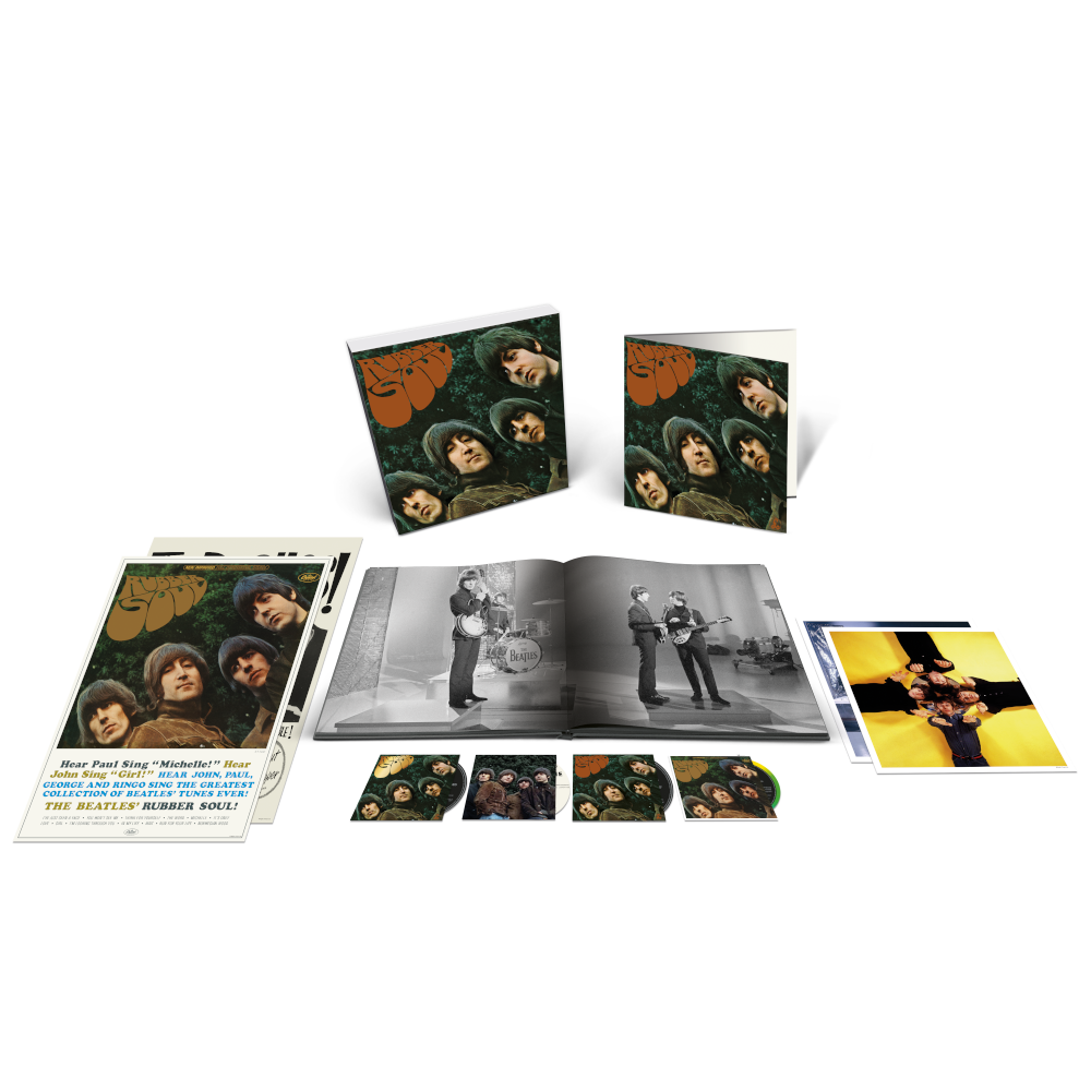 The Beatles Rubber Soul - Special Edition Super Deluxe 4CD Box Set D2C Exclusive CD 454449