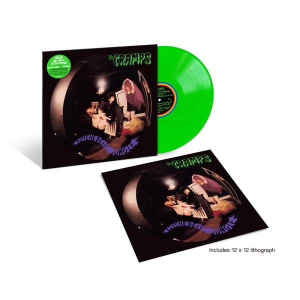The Cramps - Psychedelic Jungle (Fluorescent Green Vinyl)