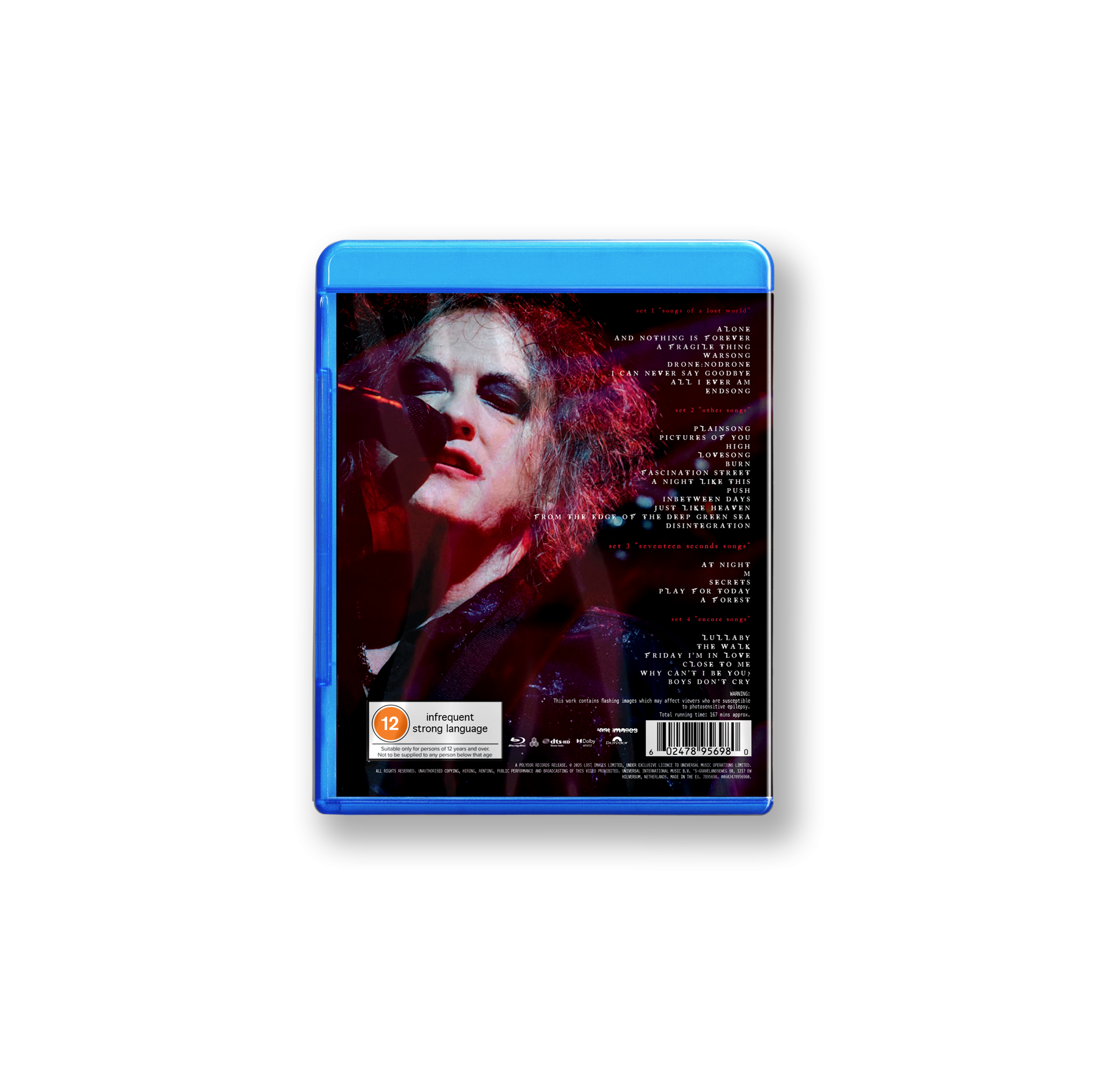 The Cure The Show Of A Lost World Blu Ray 429956