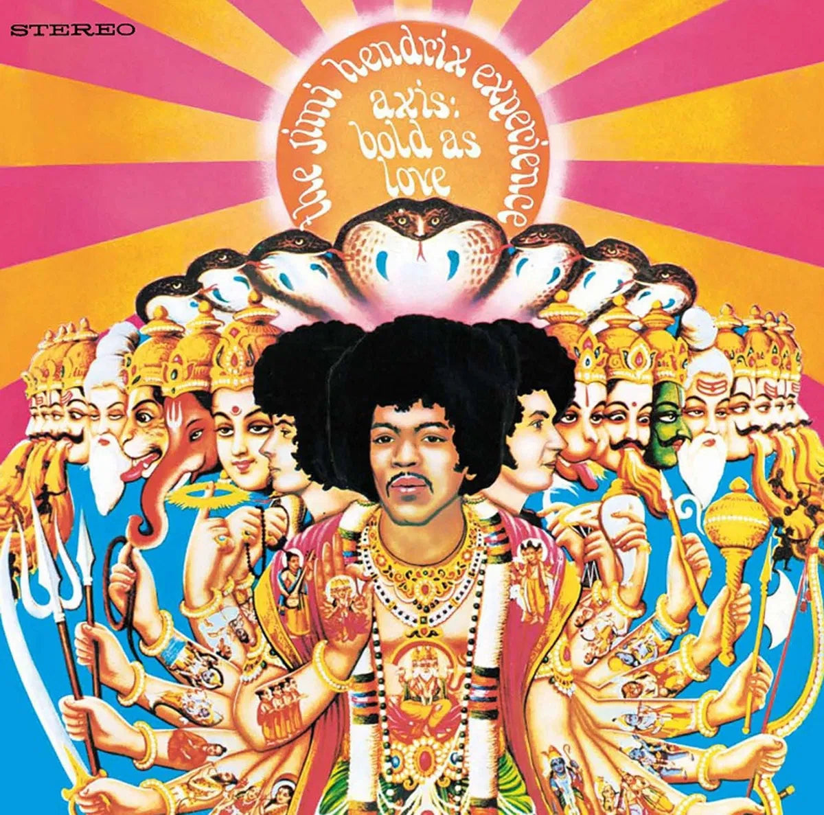 The Jimi Hendrix Experience Axis: Bold As Love Black Vinyl LP - 180g, Gatefold 431917