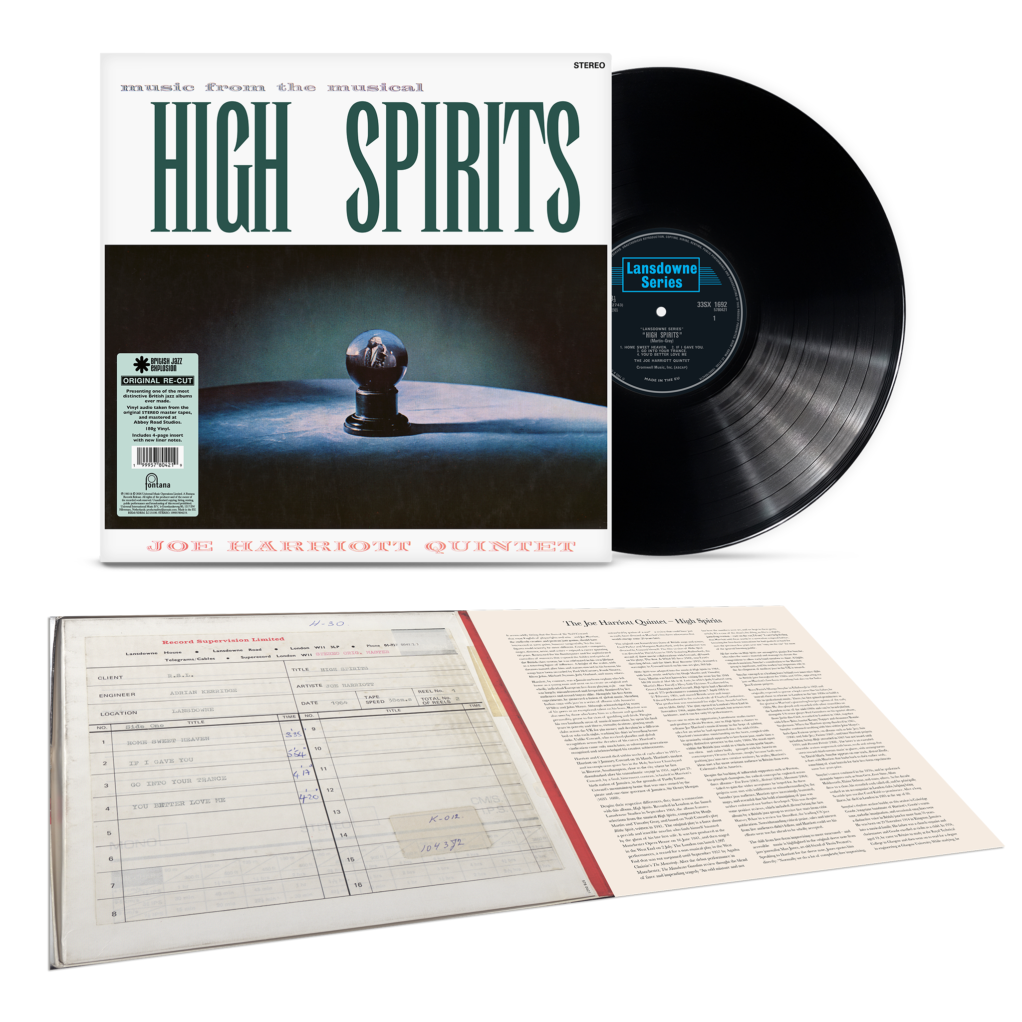 The Joe Harriott Quintet High Spirits British Jazz Explosion 458493