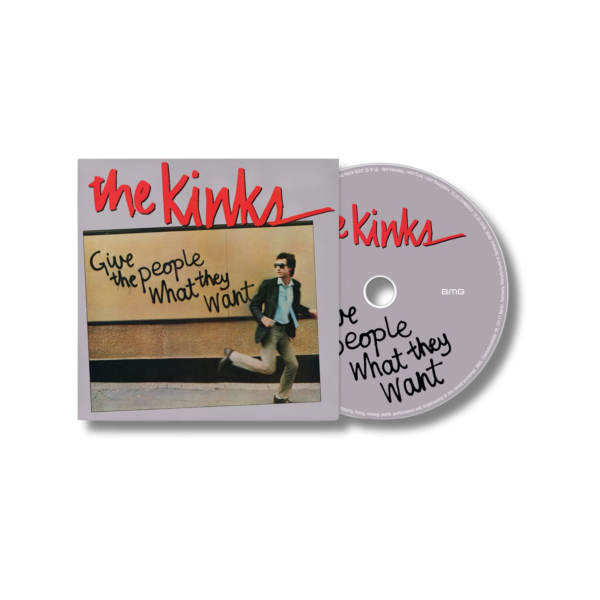 The Kinks Give the People What They Want (2026 Remaster) CD 444315