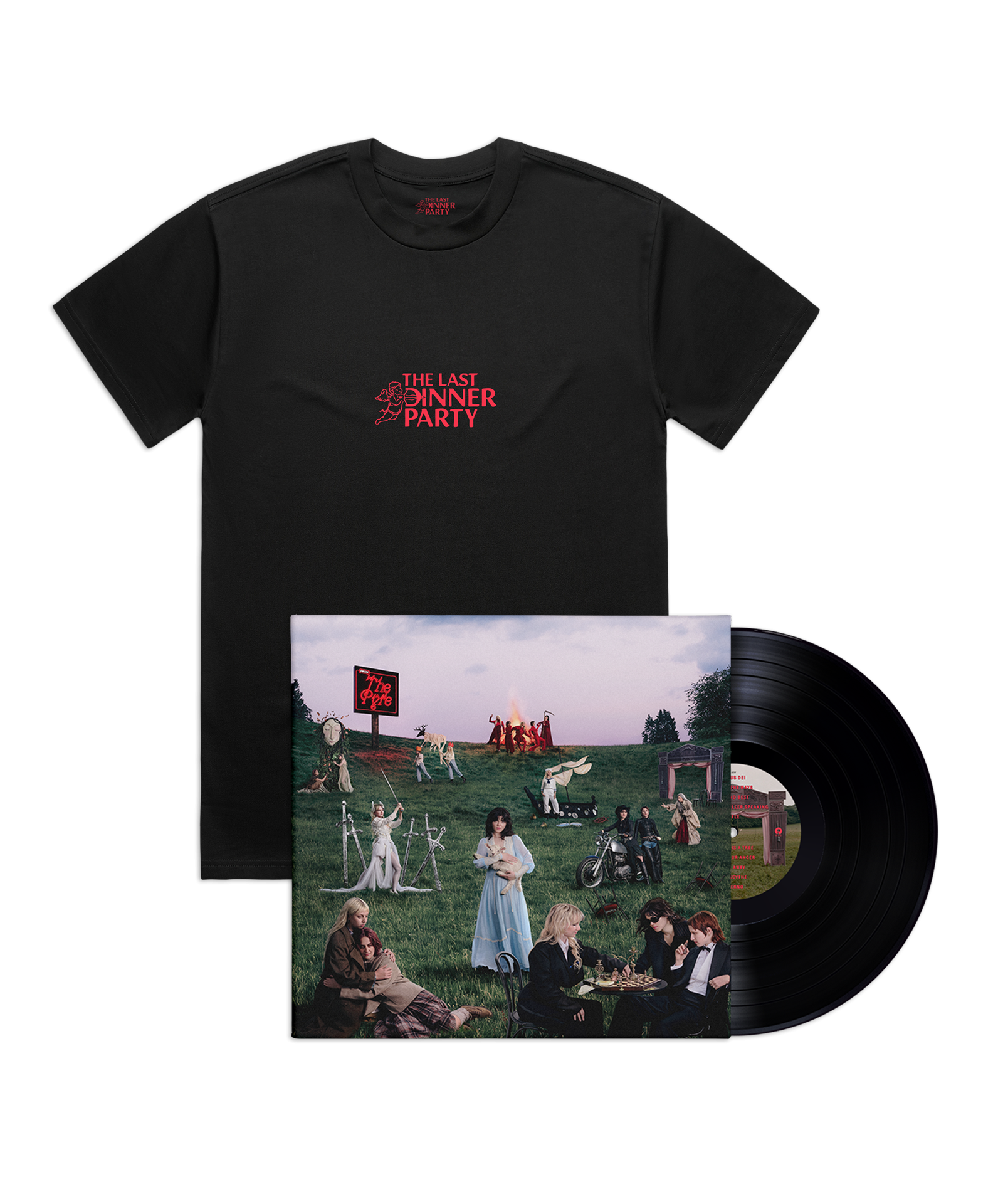 The Last Dinner Party From The Pyre Classic Edition LP + Black Logo T-Shirt Bundle 415964