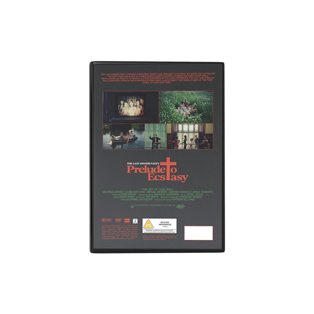 The Last Dinner Party Prelude To Ecstasy A Short Film DVD + Acoustics And Covers CD 378394