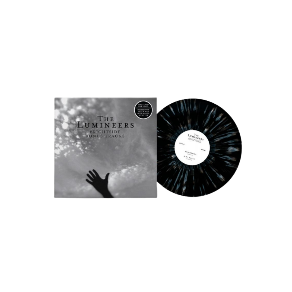 The Lumineers Brightside (Acoustic Version) Limited Black With White Splatter 10Inch Vinyl EP 449456