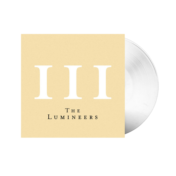 The Lumineers - III (Limited Colour LP) (Limited White Vinyl LP)