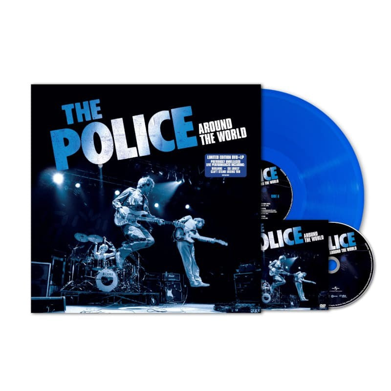 The Police Around The World Limited Blue LP + DVD 185152