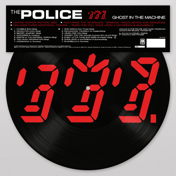 The Police - Ghost In The Machine (Ltd. 1LP Picture Disc)