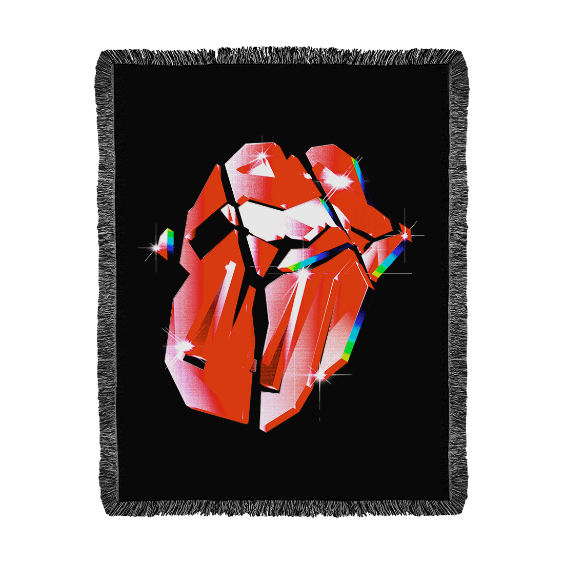 The Rolling Stones Diamond Tongue Decke 324137