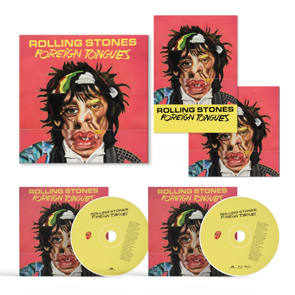 The Rolling Stones Foreign Tongues CD Boxset + Litho CD 444553