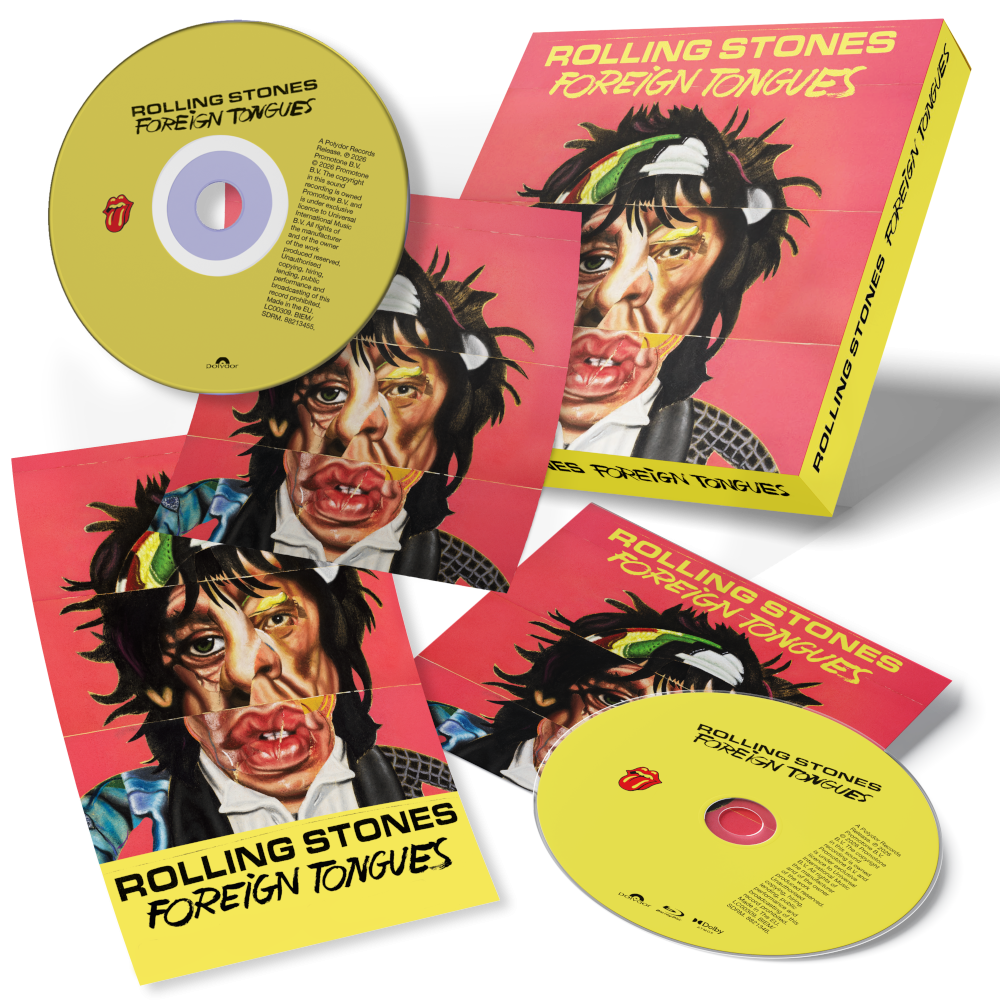 The Rolling Stones Foreign Tongues CD Boxset + Tote Bag CD 444555