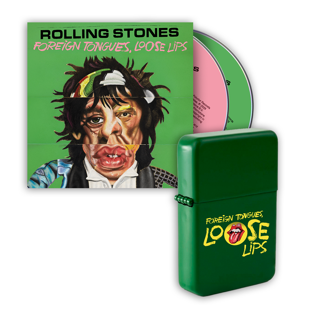 The Rolling Stones Foreign Tongues, Loose Lips 12" EP + CD + Loose Lips Zippo Lighter Bundle 2CD + Zippo 463159