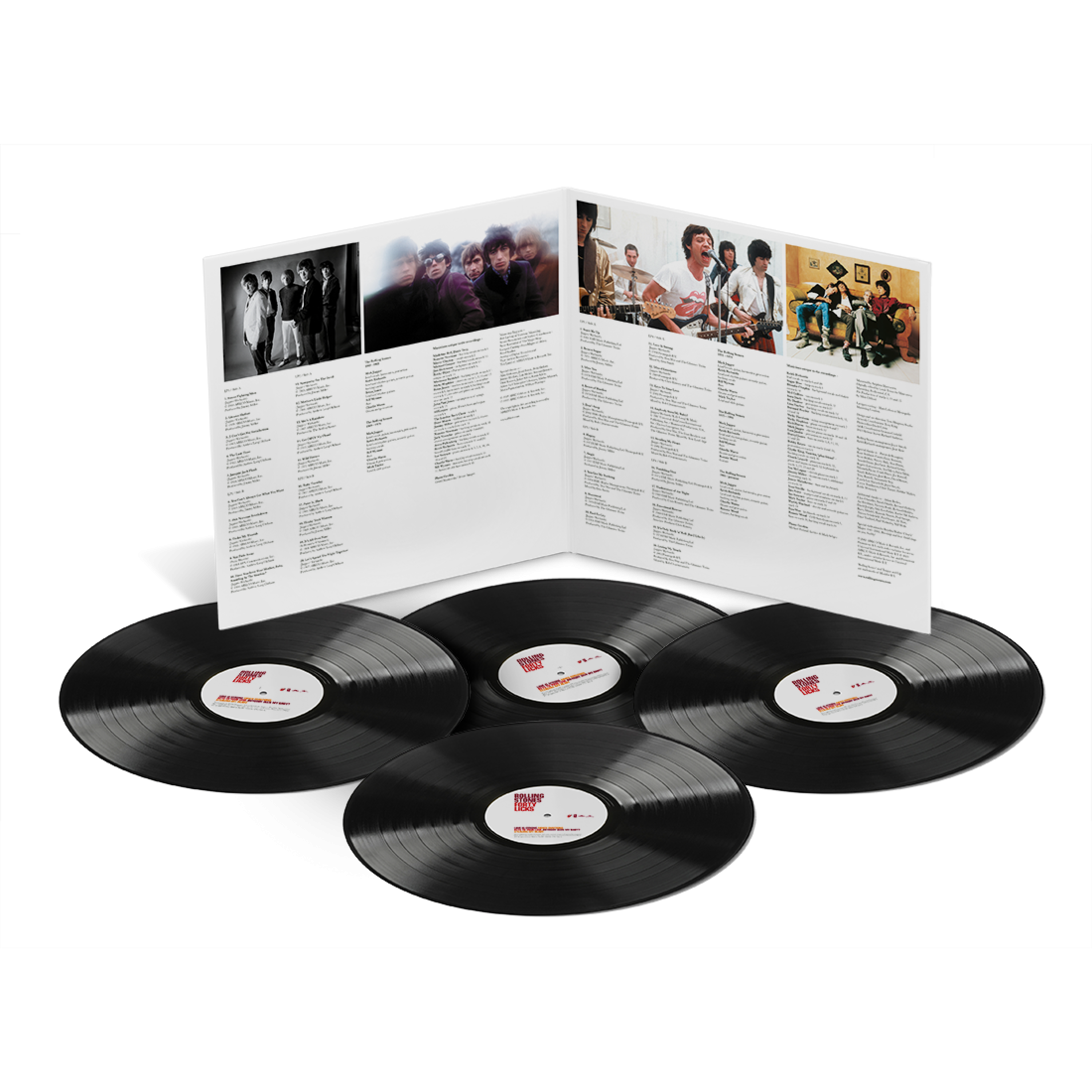 The Rolling Stones Forty Licks Limited 4LP + Gradient T-Shirt 307694