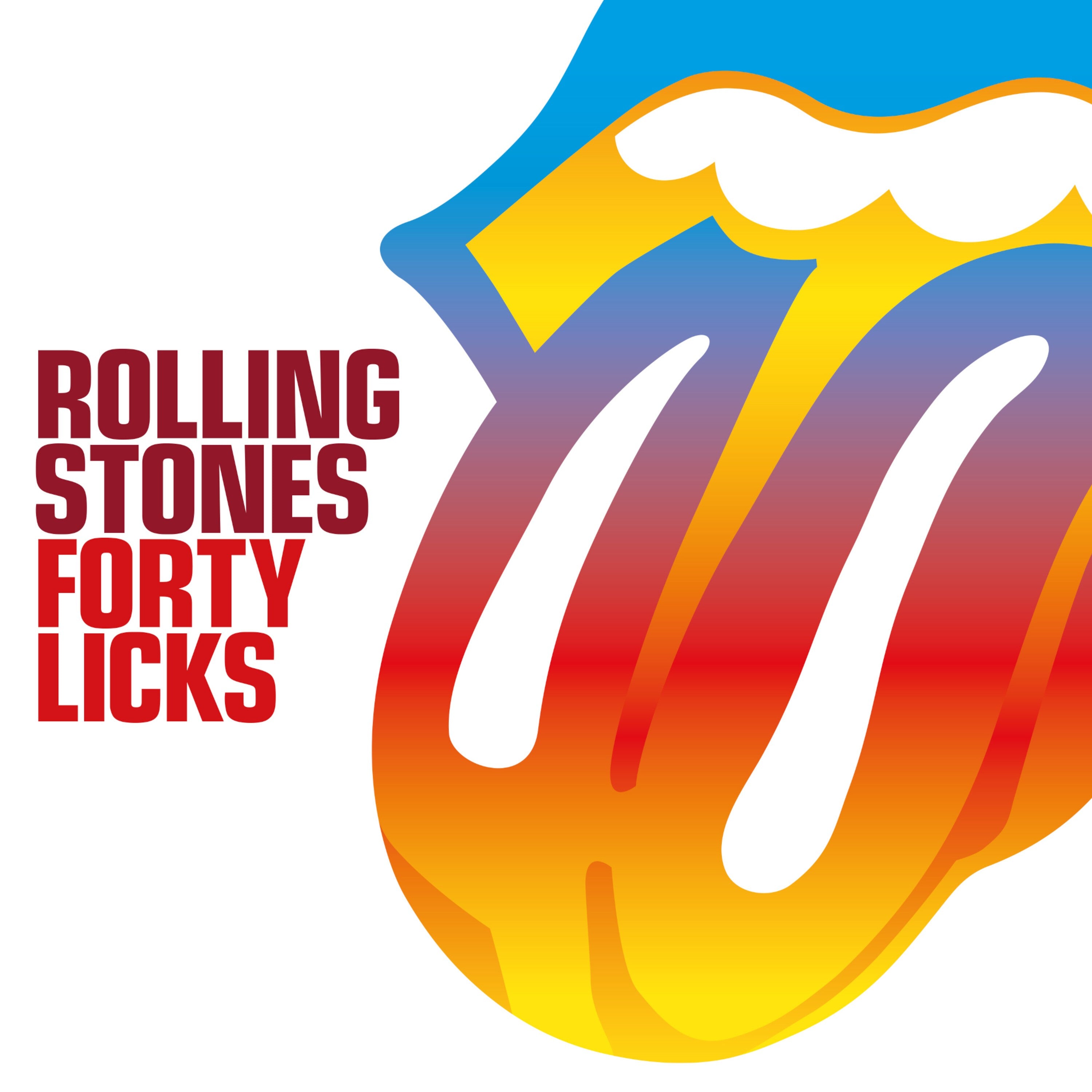 The Rolling Stones Forty Licks Limited 4LP + Gradient T-Shirt 307701