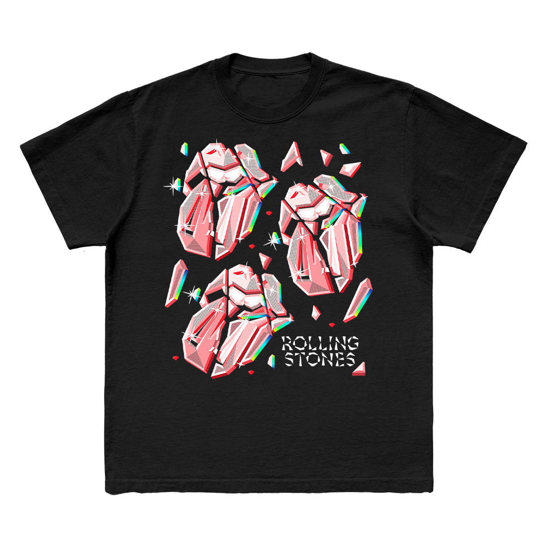 The Rolling Stones Hackney Diamonds Multi Tongue T-Shirt 326503