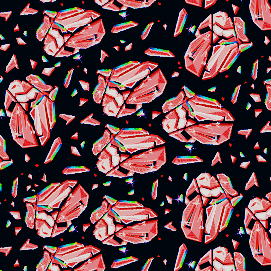 The Rolling Stones Hackney Diamonds Premium Bomber Jacket Jacke/Mantel 324067