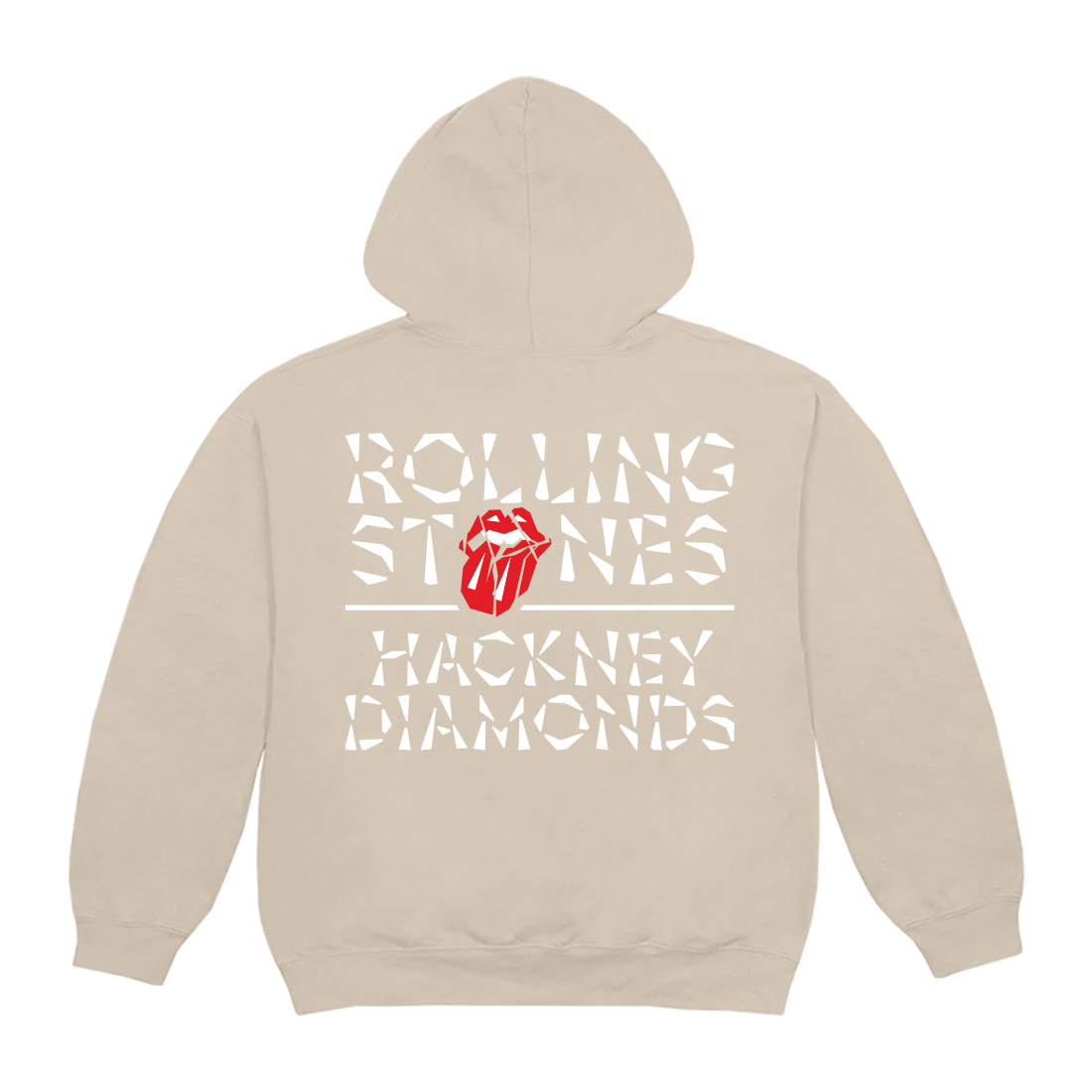 The Rolling Stones Hackney Diamonds Sand Hoodie 326552
